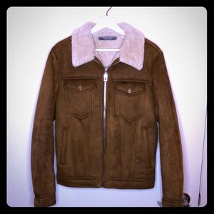 Zara Men’s Double-Faced Jacket